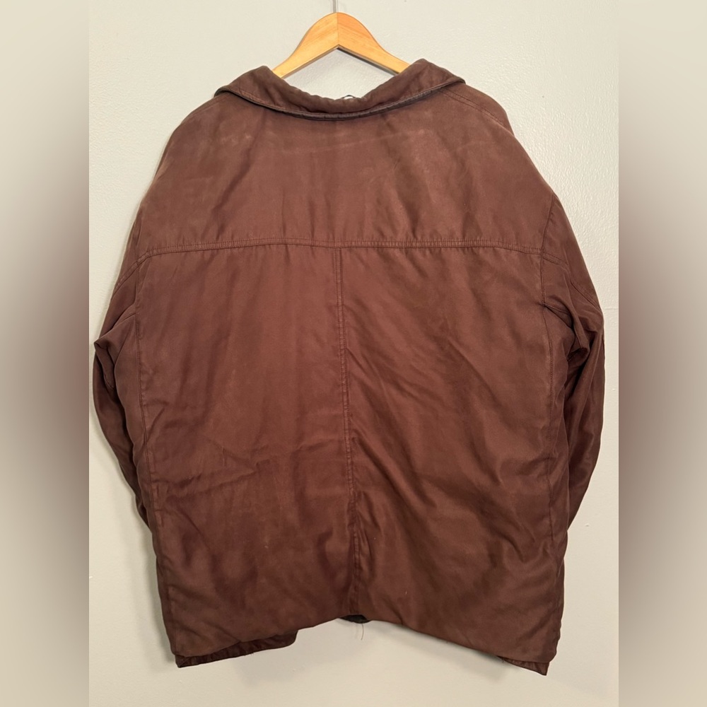 Columbia Sportswear Suede/Nubuck Zipper Jacket Size XL Mens - Picture 2 of 5